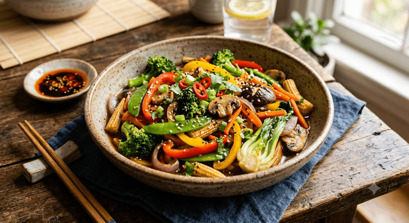 Stir Frying Veggies hero image