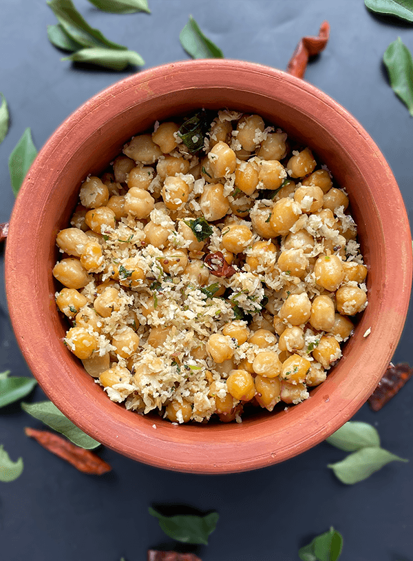 Chickpea Sundal   hero image