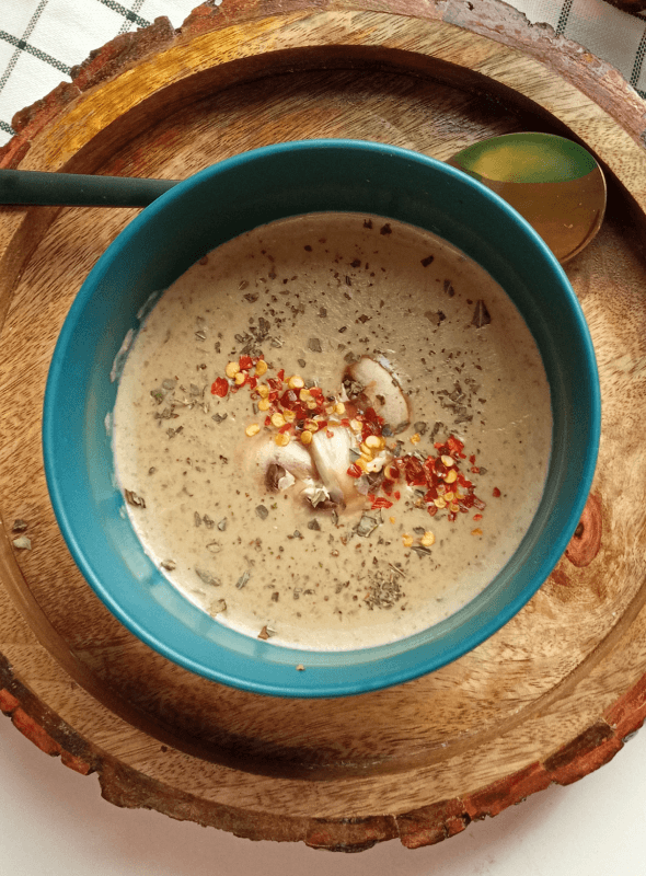 Chunky Mushroom Soup hero image