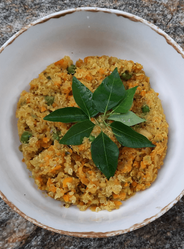 Quinoa Poriyal hero image