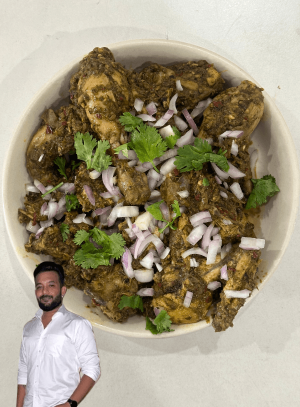 Andhra Style Chicken by Parichay hero image