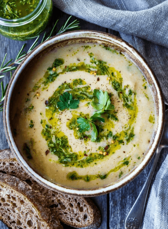 Amaranth Coconut Soup  hero image