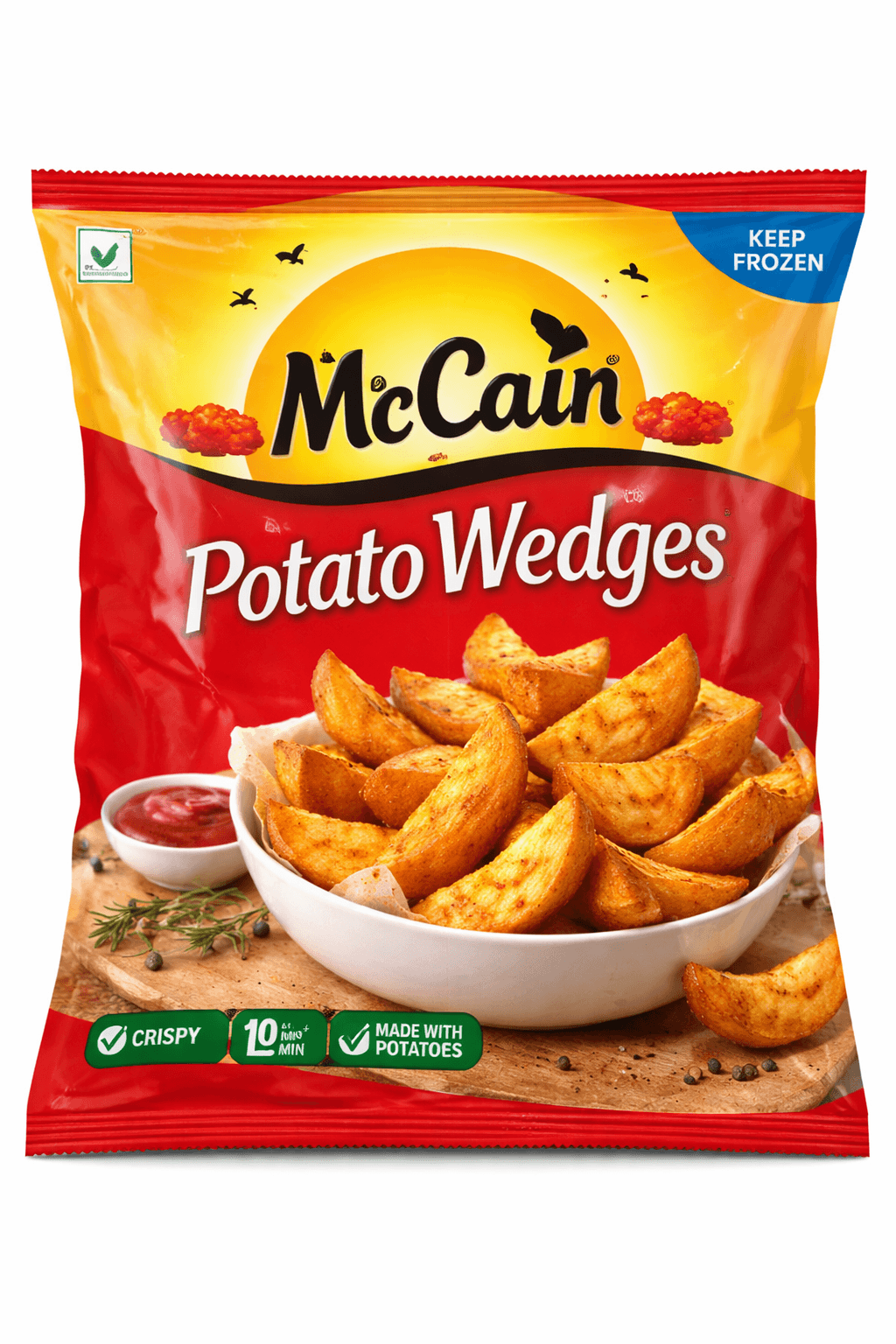 Store bought Potato wedges  hero image