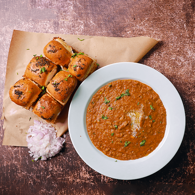 Mumbai Street Style Pav Bhaji hero image