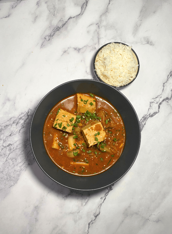 Vegan Kimchi Jjigae  hero image