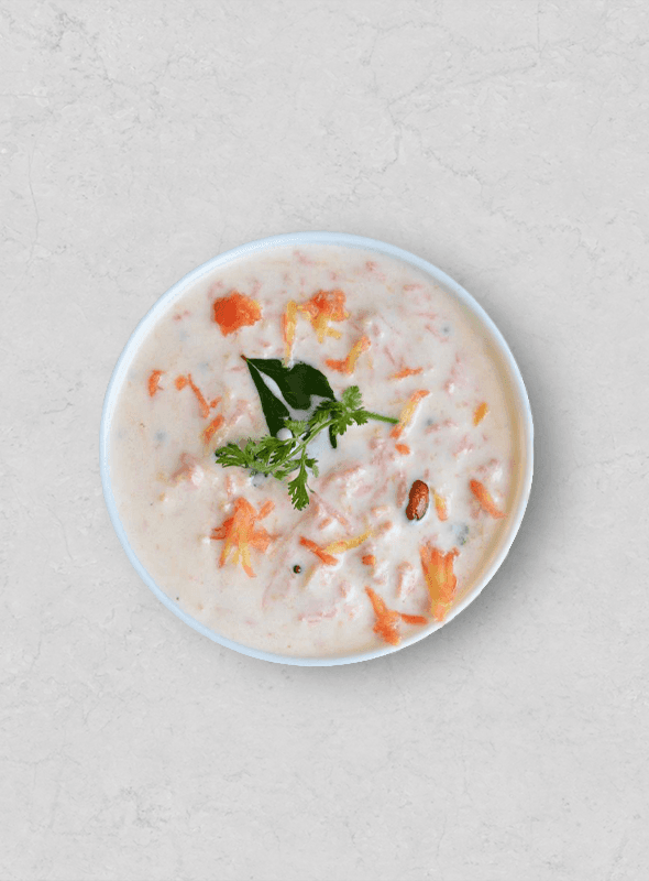 Carrot Raita  hero image