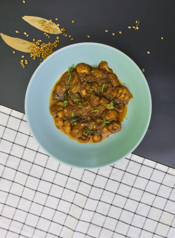 Mushroom Ghee Roast (Requires Blender)  hero image