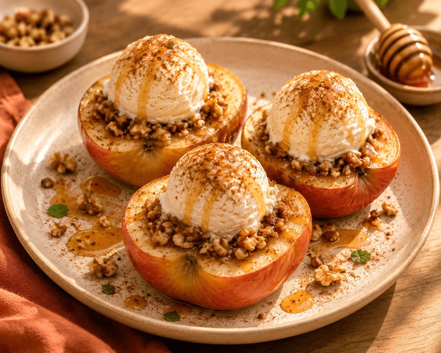 Baked apples  hero image