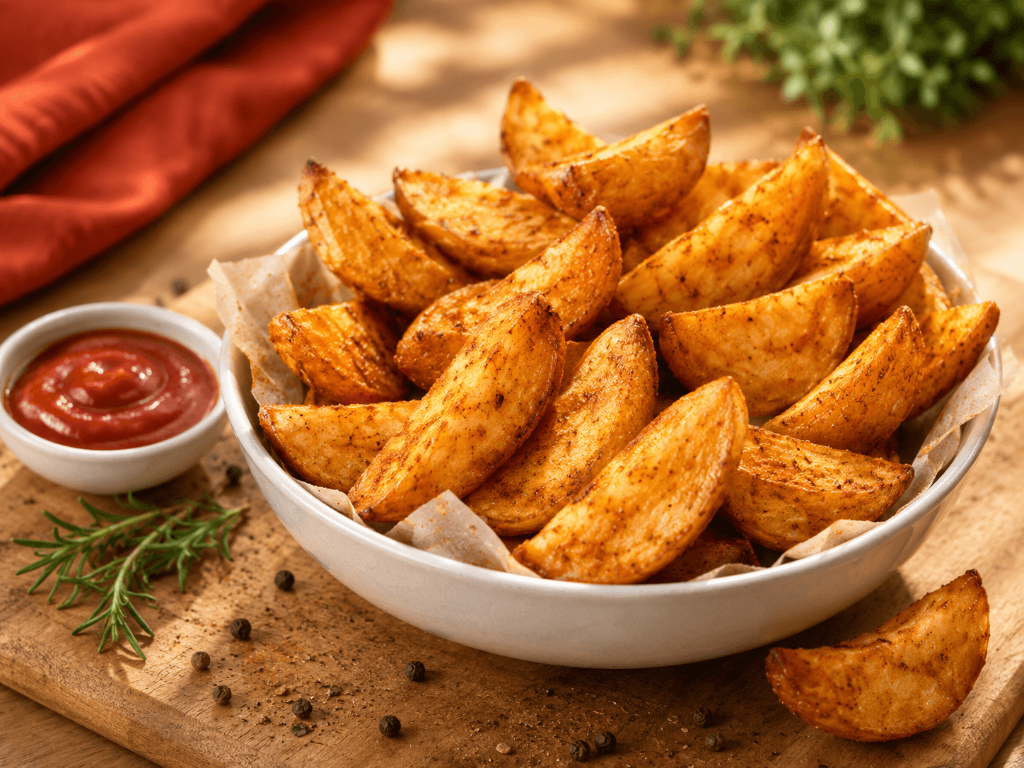 Store bought Potato wedges  hero image