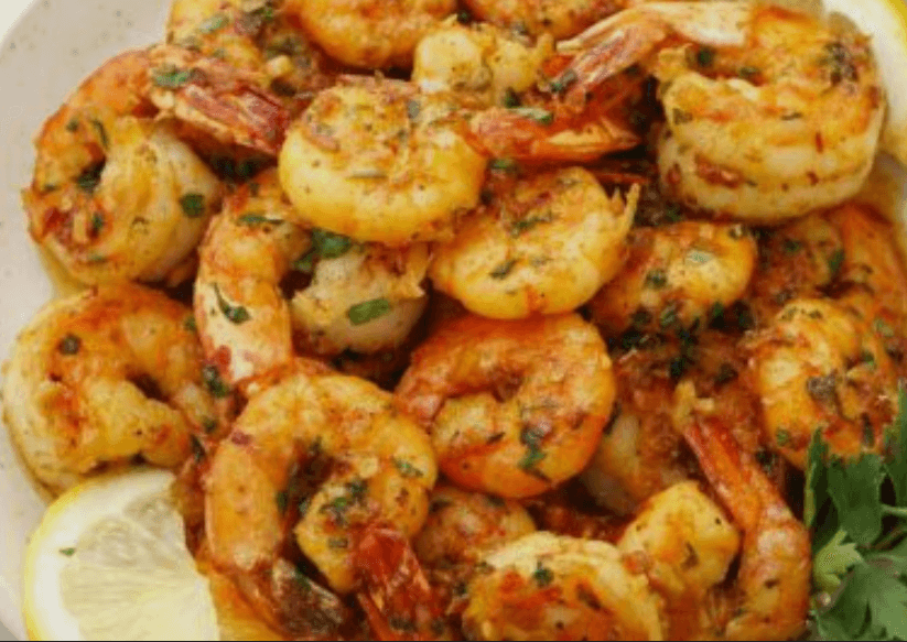 Butter Garlic Prawns hero image