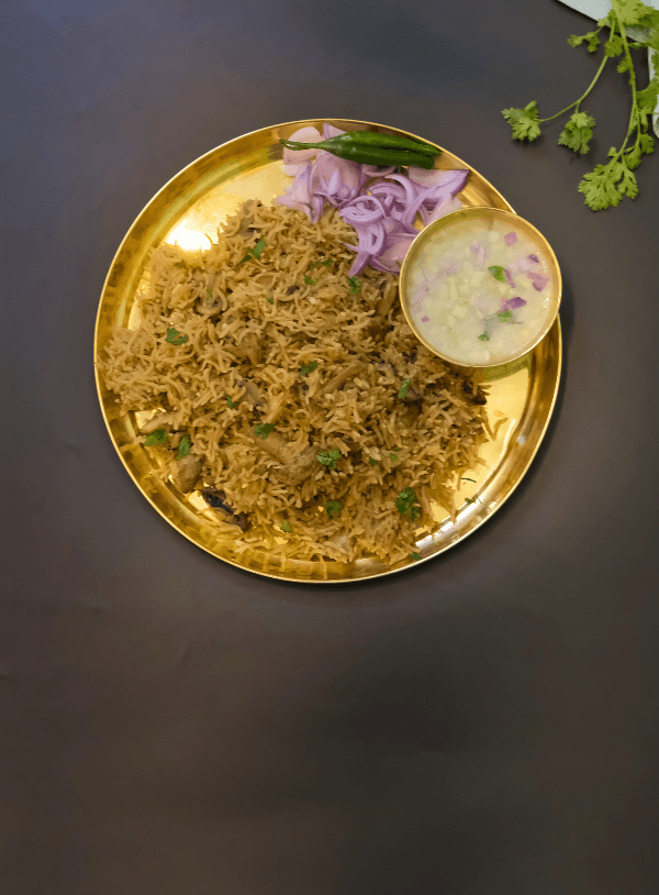 Mushroom Pulao hero image