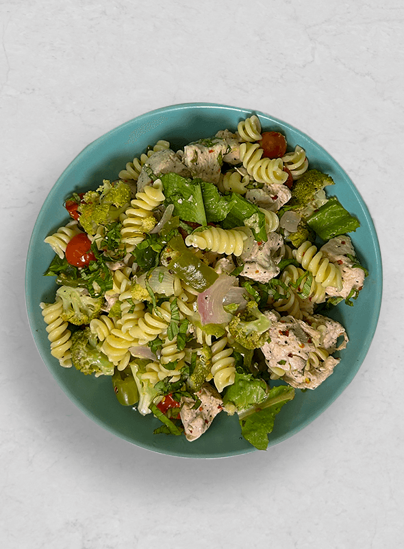 Low Calorie Chicken Pasta hero image