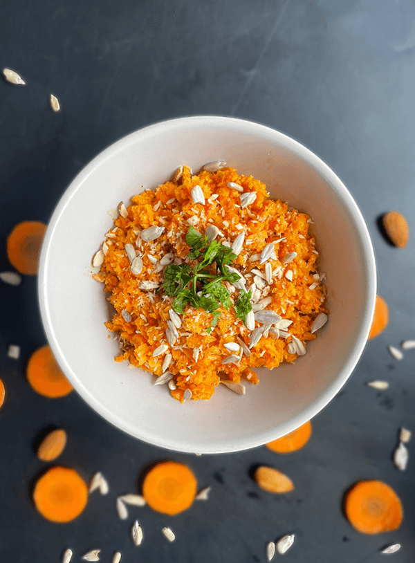 Carrot Salad with Lemon Vinaigrette hero image