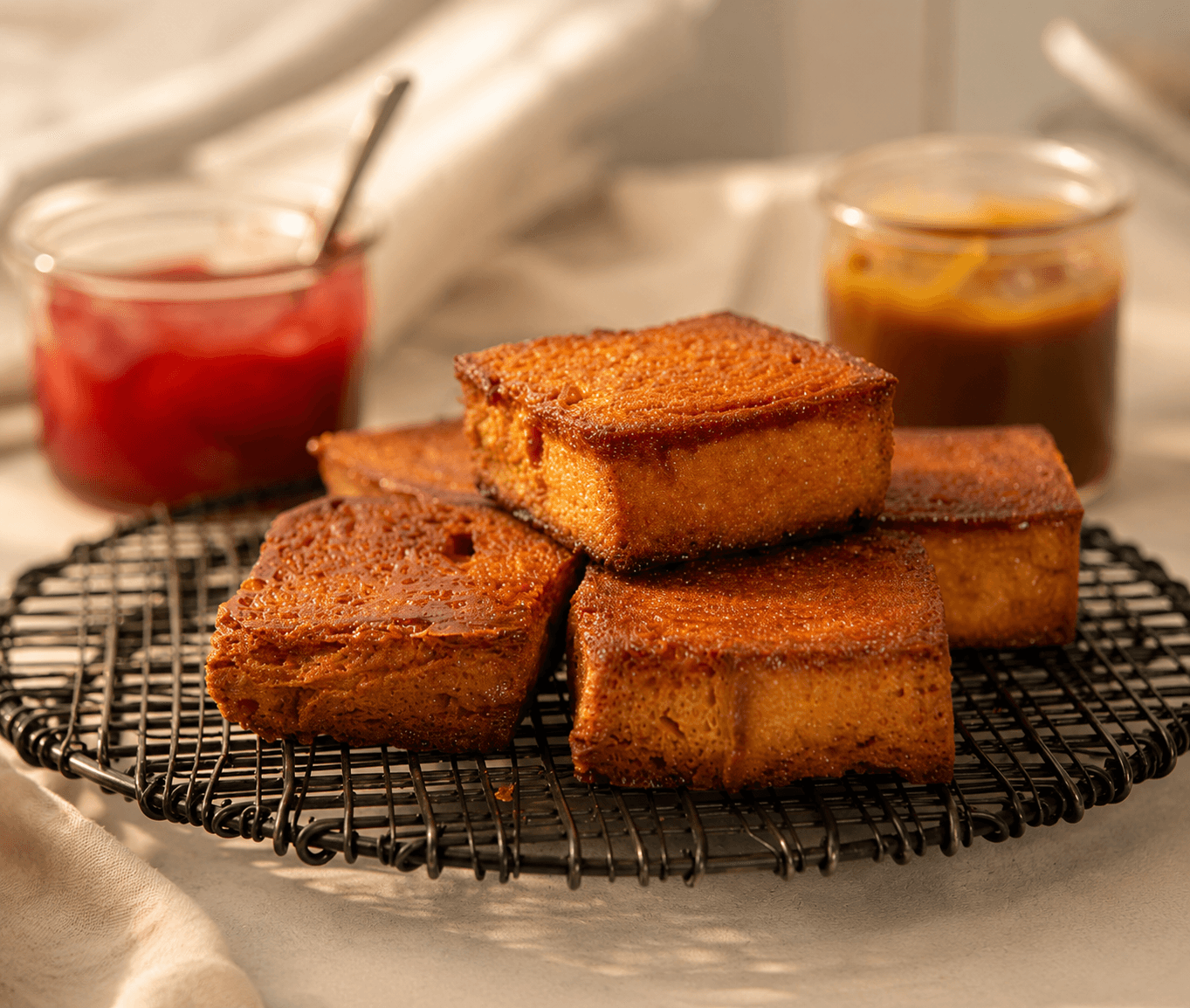 Honey butter toast  hero image