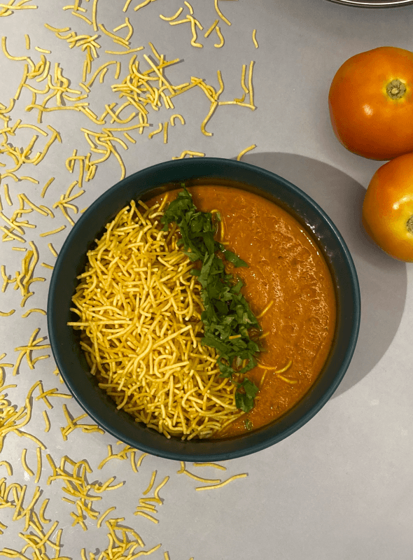 Jain Sev Tamatar Sabzi  hero image