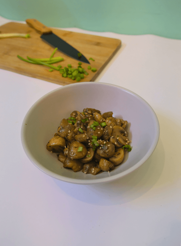 Buttery Garlic Mushrooms hero image