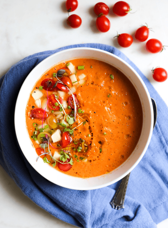 Happie Herbivore's Gazpacho hero image