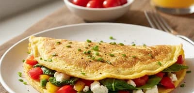 Vegetable Omelette recipe