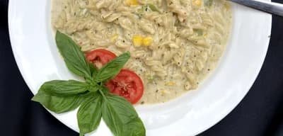 Jain White Sauce Pasta recipe