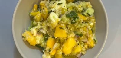 Daliya Mango Salad recipe