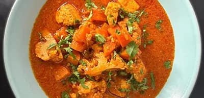 Mixed Vegetable and Paneer Curry recipe