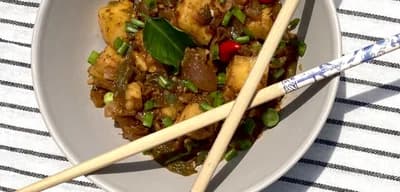 Paneer Stir Fry recipe