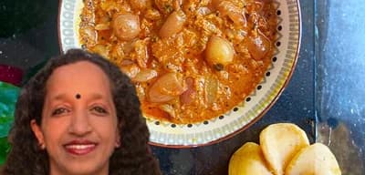 Ulli Theeyal by Sudscooks recipe