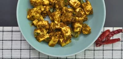 Paneer Ghee Roast (Requires Blender) recipe