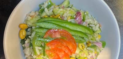 Poha Salad recipe