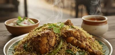 Chicken Donne Biryani recipe