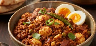 Egg Kheema Masala recipe