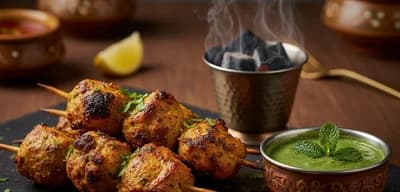 Chicken Sholay Kabab recipe