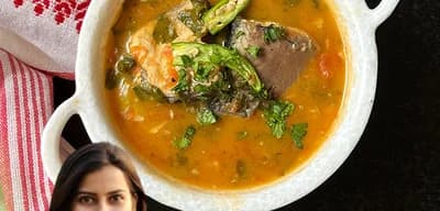 Assamese Style Boiled Fish Curry by Harshita recipe