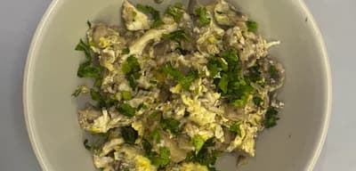 Mushroom Scrambled Eggs recipe