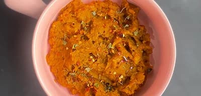 Pumpkin Subzi (Fasting) recipe