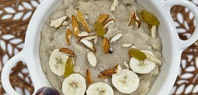 Banana Sheera by Varshitha recipe