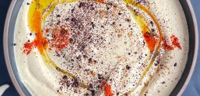 Hummus with Greek Yoghurt recipe