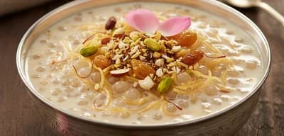Sabudana & Semiya Kheer/Payasam using Almond Milk recipe