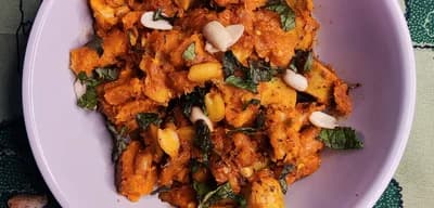 Bread Poha with Sausages recipe