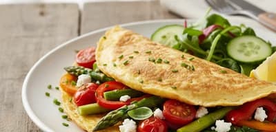 Vegetarian Omelette recipe