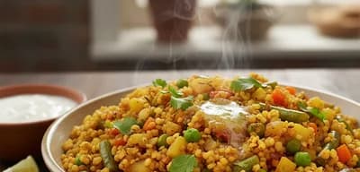 Vegetable Bajra Khichdi recipe