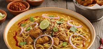 Desi Style Khow Suey recipe