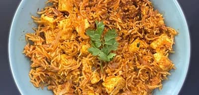 Paneer Biryani recipe