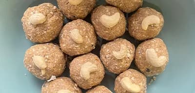 Oats and Raisins Laddoo recipe