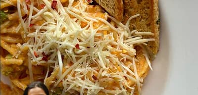 Creamy Veggie Pasta By Shashi recipe