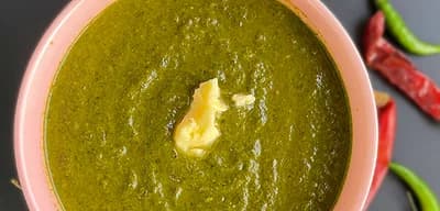 Mixed Green Saag recipe