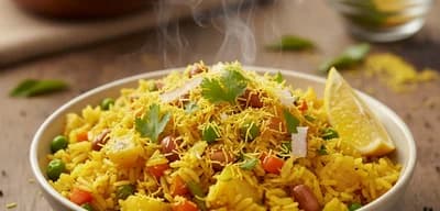 Vegetable Poha recipe