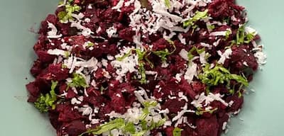 Beetroot Palya recipe