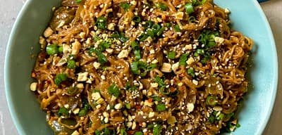 Creamy Peanut Noodles recipe