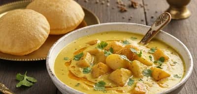 Dahi Wale Aloo Sabzi recipe